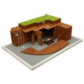 Макет Противорадиационное укрытие